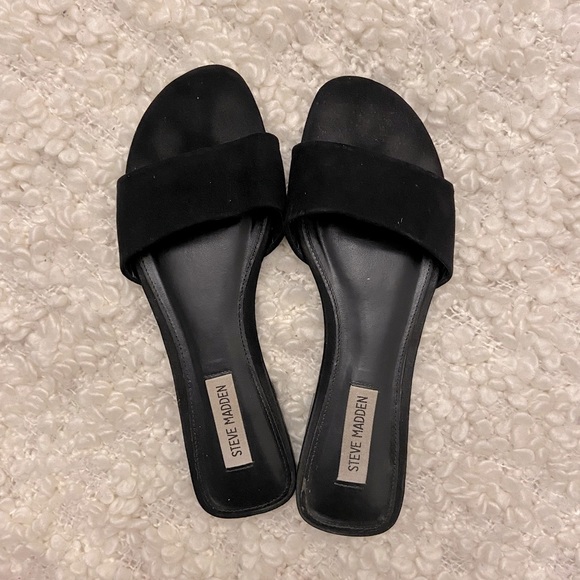 Steve Madden Shoes - Black Steve Madden Sandals
